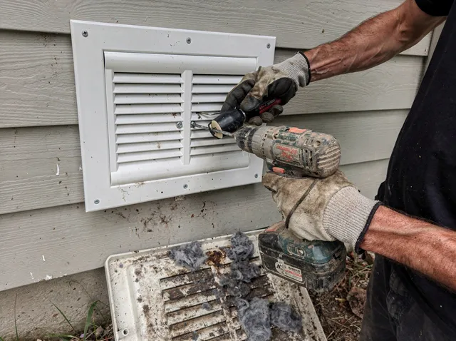 Dryer Vent Cover Replacement in East Bridgewater