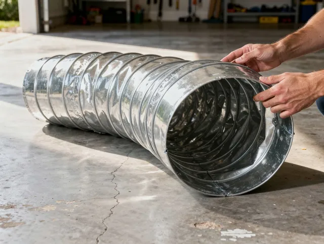 East Bridgewater Dryer Vent Cleaning specialist using advanced equipment for thorough duct cleaning in East Bridgewater
