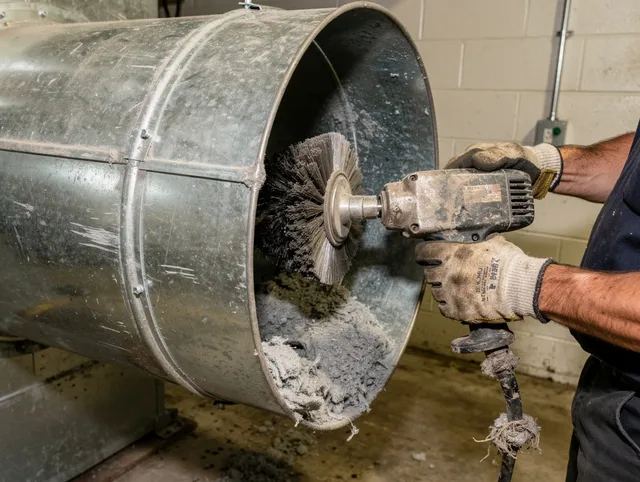 Industrial-grade dryer vent cleaning by East Bridgewater Dryer Vent Cleaning in East Bridgewater